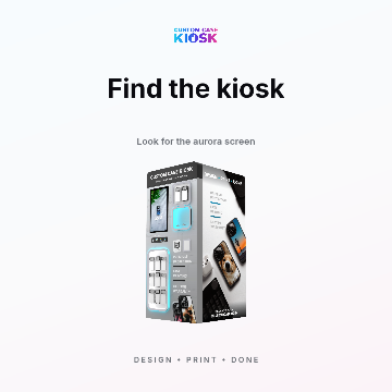 Find us in store — Square, Light