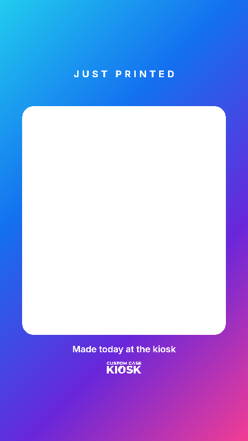 Just printed (photo frame) — Story, Aurora